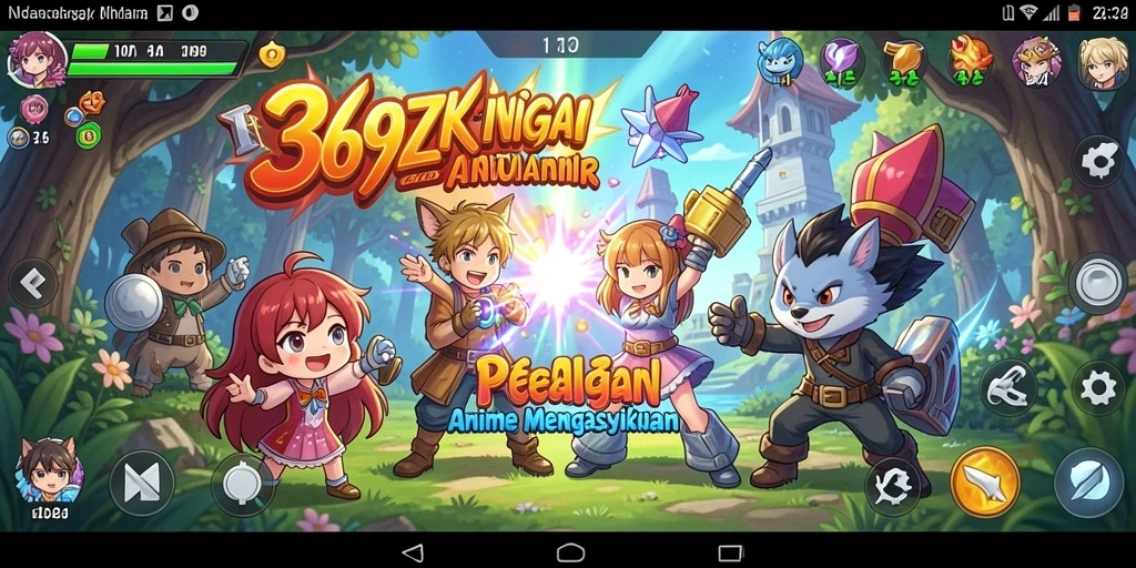 Screenshot gameplay 369ZK menampilkan aksi seru dan karakter Anime yang memukau.
