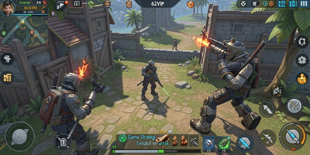 Gameplay dinamis dan strategi mendalam di 62VIP.
