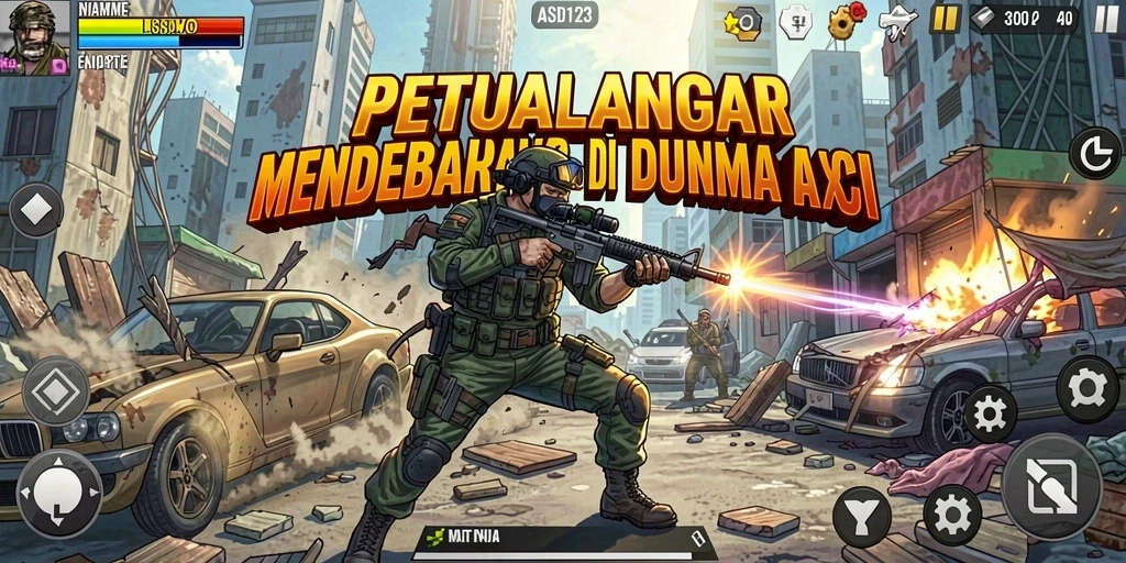 Gameplay mendebarkan dengan aksi seru dan tantangan yang menarik.