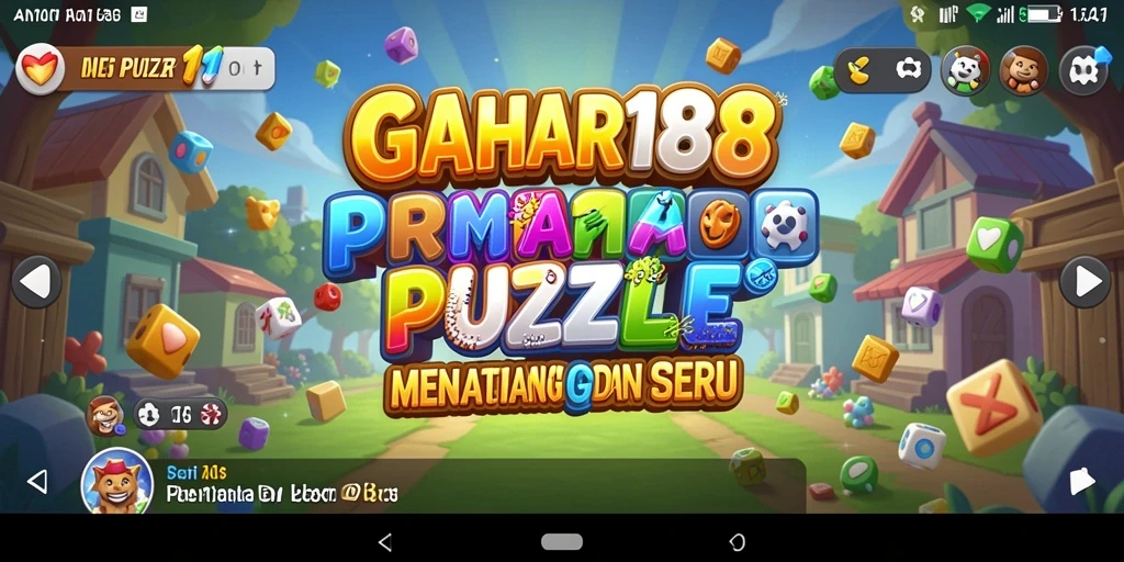 Tangkapan layar GAHAR188 menampilkan gameplay Puzzle yang menantang.