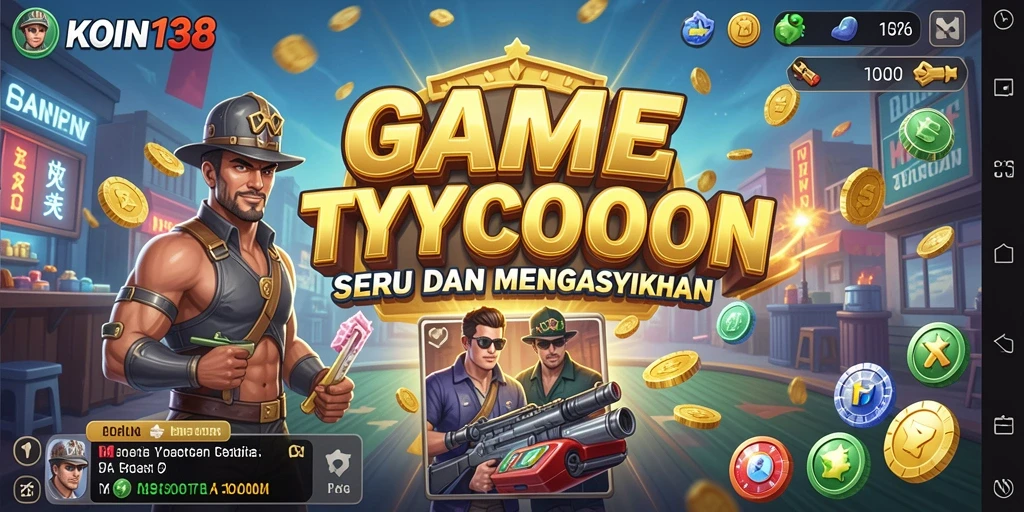 Tangkapan layar KOIN138 menampilkan aksi manajemen bisnis yang seru.