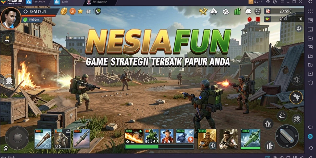 Gameplay yang dinamis dengan strategi yang mendalam di NESIAFUN.