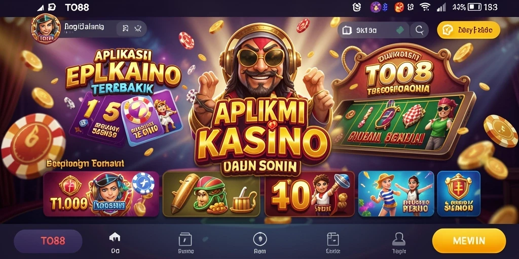 Tampilan menarik dari gameplay Kasino di TO88 yang mendebarkan.
