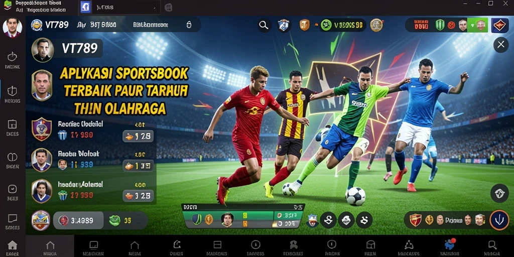 Tampilan antarmuka VT789 yang menarik dan informatif untuk pengguna.